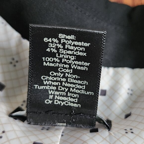 Ann Taylor Blazer Jacket Womens Size 2P 2 Petite Black Business Career Suit - Picture 4 of 7